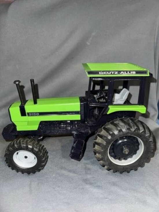 Deutz Allis 9150 AWD Tractor 1/16 Toy Collector Farm Model 1989 Green - Picture 3 of 9
